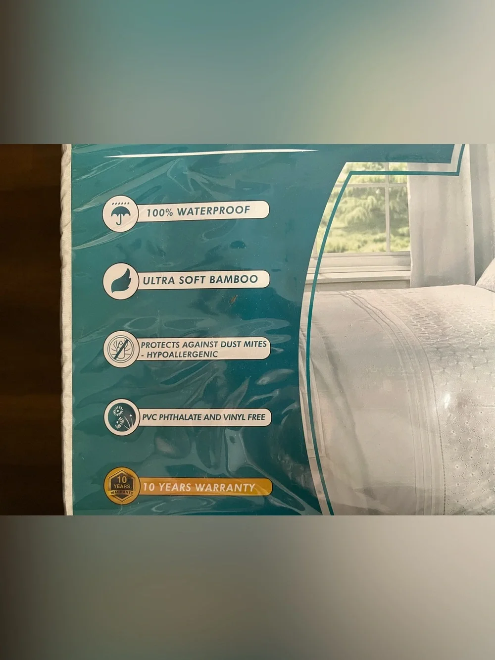 Bamboo mattress protector queen